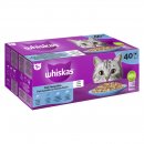 Whiskas Katzen Nassfutter Portionsbeutel in Gelee Multipack 1+