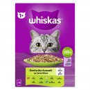 Whiskas Katzen Nassfutter Portionsbeutel in Gelee Multipack 1+