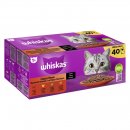 Whiskas Katzen Nassfutter Portionsbeutel in Sauce Multipack 1+
