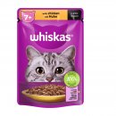 Whiskas Katzen Nassfutter Portionsbeutel in Sauce 7+