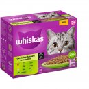 Whiskas Katzen Nassfutter Portionsbeutel in Sauce Multipack 7+