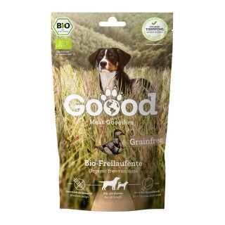 Goood Hundesnacks Meat Gooodies Freilaufente 75g