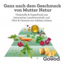 Goood Hundetrockenfutter Veggie-Erbse mit Spinat &amp; Sanddorn