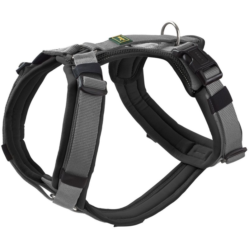 Hunter Geschirr Maldon Up Schwarz/Grau S-M
