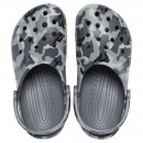 Crocs Unisex Clog Classic Printed Camo Dunkelgrau M6W8/38-39