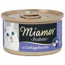 Miamor Katzen Nassfutter Dose Pastete 12x85g Huhn
