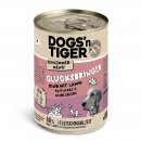 Dogsn Tiger Hunde Nassfutter Glücksbringer Rind...