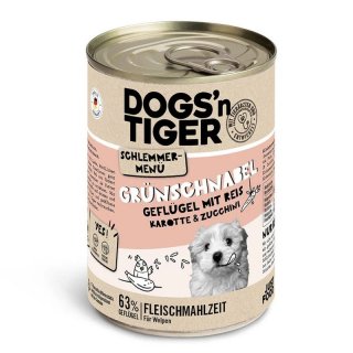 Dogsn Tiger Welpen Nasfutter Grünschnabel...