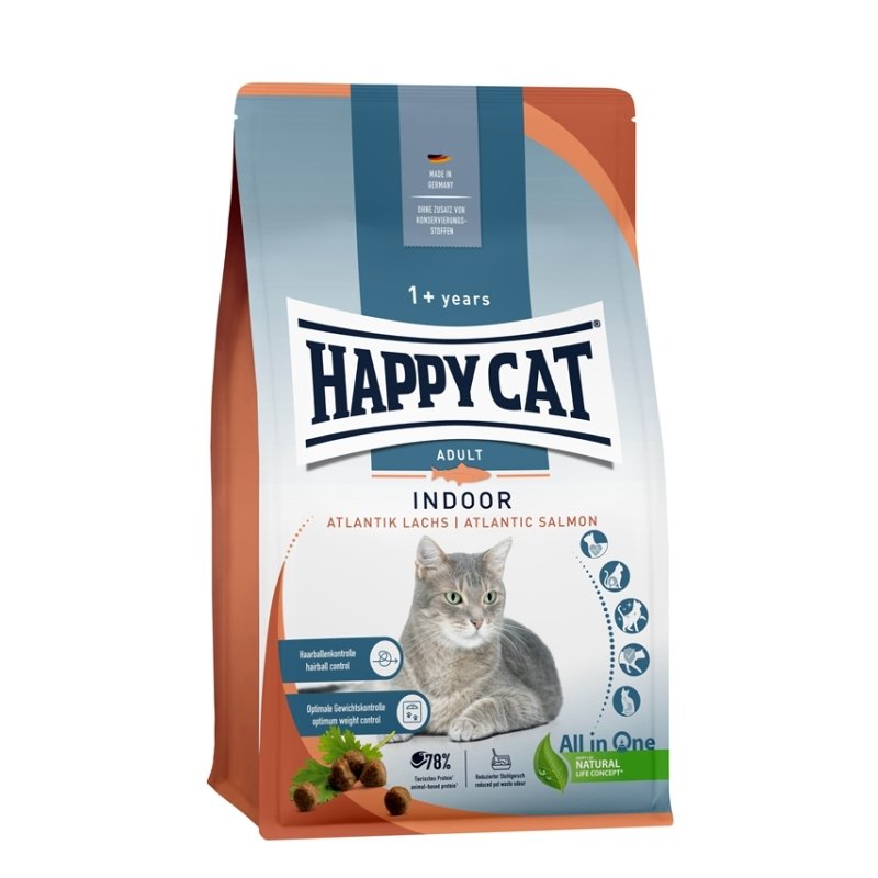 Happy Cat Katzen Trockenfutter Indoor - jetzt online kaufen! - fellby