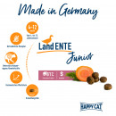 Happy Cat Katzen Trockenfutter Junior Land Ente 300 g