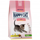 Happy Cat Katzen Trockenfutter Kitten Land Gefl&uuml;gel 4 kg