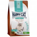 Happy Cat Katzen Trockenfutter Sensitive Haut &amp; Fell 1,3 kg