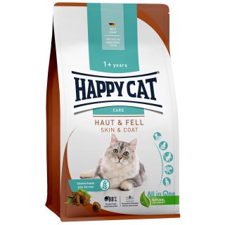 Happy Cat Katzen Trockenfutter Sensitive Haut & Fell 300 g