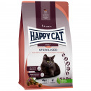 Happy Cat Katzen Trockenfutter Sterilised Atlantik Lachs 1,3 kg