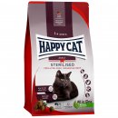 Happy Cat Katzen Trockenfutter Sterilised Voralpen Rind 300 g