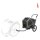 Trixie Fahrrad-Anhänger für Hunde  S: 41,5 × 59 × 78/130 cm