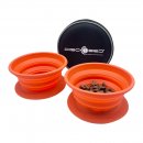 Disc-O-Bed Dog-Bed Mobiles Hundebett mit Sonnendach + Futternapf Set S
