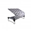 Disc-O-Bed Dog-Bed Mobiles Hundebett mit Sonnendach + Futternapf Set S