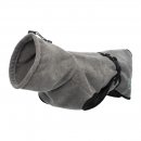 Trixie Bademantel f&uuml;r Hunde Grau M