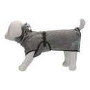 Trixie Bademantel f&uuml;r Hunde Grau M