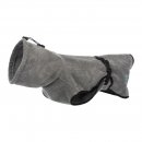 Trixie Bademantel f&uuml;r Hunde Grau L