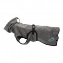 Trixie Bademantel f&uuml;r Hunde Grau L