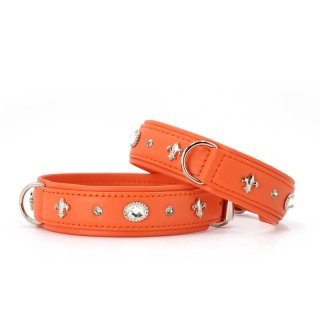 Maul Ledermanufaktur Hundehalsband Diamond Sommer Edition