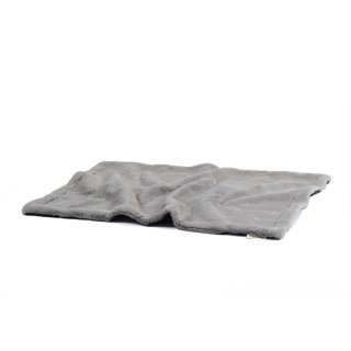 Dogspring by MAUL Hundedecke Webpelz Kharlo Steingrau 56x37 cm