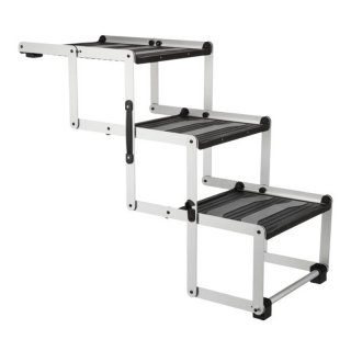 Trixie 3-stufige Falt-Treppe, Aluminium/TPR