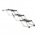Trixie 3-stufige Falt-Treppe, Aluminium/TPR