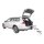 Trixie 3-stufige Falt-Treppe, Aluminium/TPR