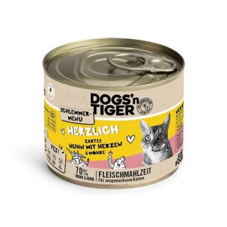 Dogsn Tiger Katzen Nassfutter Herzlich Huhn &...