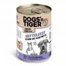 Dogsn Tiger Hunde Nassfutter Sattelfest Pferd 400g