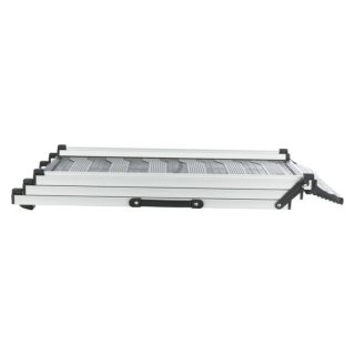 Trixie 3-fach Teleskop-Rampe, Aluminium/TPR