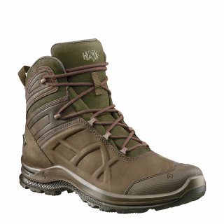 Haix Herren Outdoorstiefel Schwarz Eagle Ockerbraune GTX mid Grünbraun