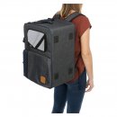 Trixie Rucksack &amp; Tasche Tara 2 in 1 Grau/Blau