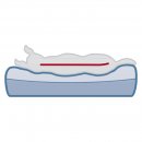 Trixie Orthop&auml;disches Bett Samoa Vital STRONG Edition Grau 80 &times; 65 cm