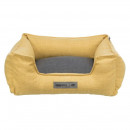 Trixie Hundebett Talis HOME Edition Gelb / Dunkelgrau 100 x 70 cm