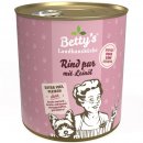 Bettys Landhausk&uuml;che Hunde Nassfutter Rind pur mit Lein&ouml;l