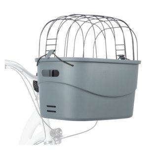 Trixie Front-Fahrradkorb Grau