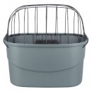 Trixie Front-Fahrradkorb Grau