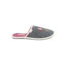 Adelheid Damen Filzpantoffel Gl&uuml;cksgef&uuml;hle mausgrau 42/43