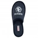 Adelheid Herren Filzpantoffel Naturbursche rabenschwarz 44/45