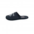 Adelheid Herren Filzpantoffel Naturbursche rabenschwarz 44/45