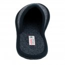 Adelheid Herren Filzpantoffel Naturbursche rabenschwarz 44/45