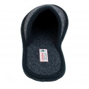 Adelheid Herren Filzpantoffel Naturbursche rabenschwarz 46/47