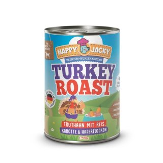 Happy Jacky Hunde Nassfutter Turkey Roast