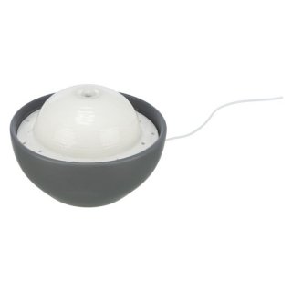 Trixie Trinkbrunnen Vital Dome Grau/Weiß