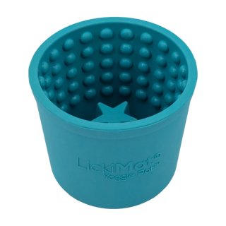 LickiMat Yoggie Pot Türkis ø 9,5 x 9,5 cm