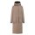 Didriksons Damen Parka Leya Long Mocha Brown